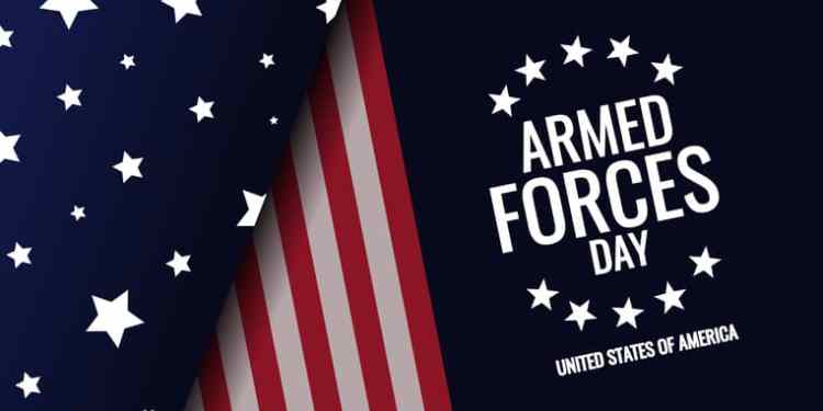 Armed forces day illustration